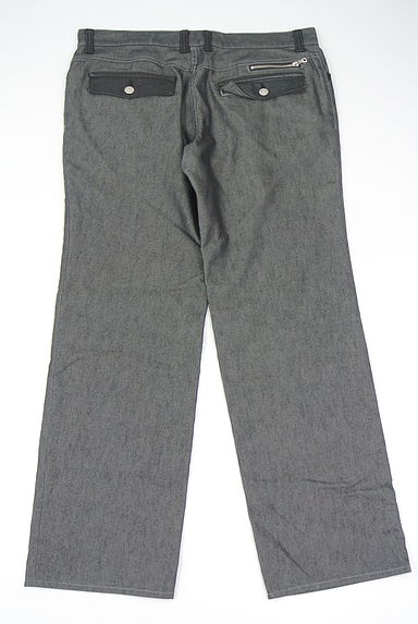 クリックで大画像表示 ARTISAN(アルチザン)の古着「レザー切替ブラックデニムパンツ(デニムパンツ)」大画像2へ