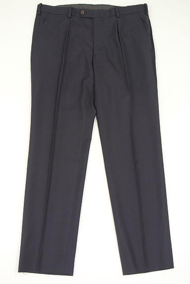 COMME CA MEN（コムサメン）の古着「チェック柄テーパードパンツ（パンツ）」大画像１へ