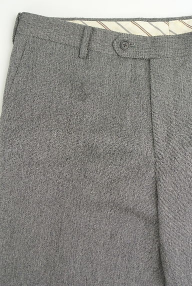 COMME CA MEN（コムサメン）の古着「センタープレスウールテーパードパンツ（パンツ）」大画像３へ
