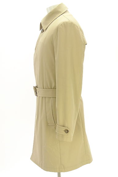 クリックで大画像表示 COMME CA MEN(コムサメン)の古着「キルティングライナー付きロングコート(コート)」大画像3へ