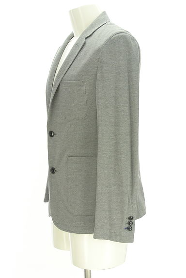 クリックで大画像表示 BURBERRY BLACK LABEL(バーバリーブラックレーベル)の古着「コットン混テーラードジャケット(ジャケット)」大画像3へ