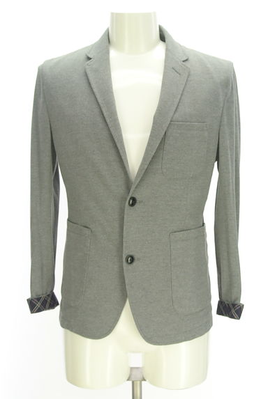 クリックで大画像表示 BURBERRY BLACK LABEL(バーバリーブラックレーベル)の古着「コットン混テーラードジャケット(ジャケット)」大画像4へ