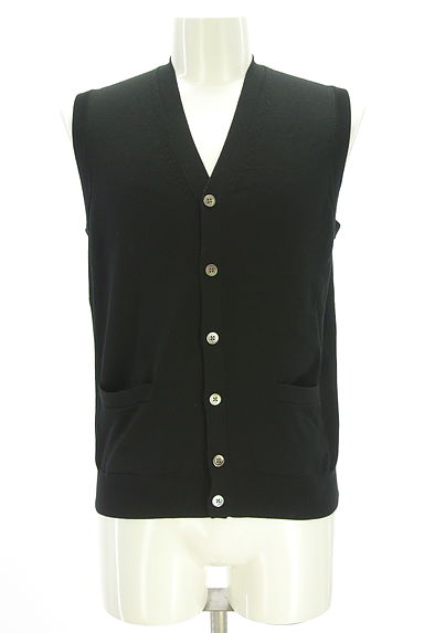 クリックで大画像表示 UNITED ARROWS(ユナイテッドアローズ)の古着「ハイゲージニットベスト(ベスト)」大画像1へ