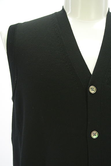 クリックで大画像表示 UNITED ARROWS(ユナイテッドアローズ)の古着「ハイゲージニットベスト(ベスト)」大画像4へ