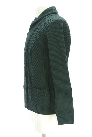 クリックで大画像表示 SHIPS(シップス)の古着「模様編み襟付きカーディガン(カーディガン)」大画像3へ