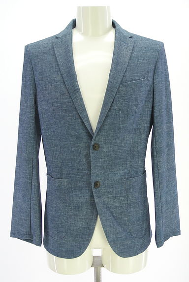 COMME CA MEN（コムサメン）の古着「ストレッチテーラードジャケット（ジャケット）」大画像１へ