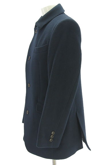 COMME CA MEN（コムサメン）の古着「ミドル丈ウールコート（コート）」大画像３へ