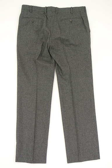 COMME CA MEN（コムサメン）の古着「チェック柄ウールテーパードパンツ（パンツ）」大画像２へ