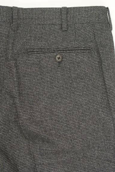 COMME CA MEN（コムサメン）の古着「チェック柄ウールテーパードパンツ（パンツ）」大画像４へ
