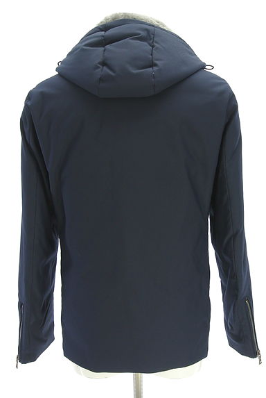 EPOCA UOMO（エポカウォモ）の古着「ファー衿付きダウンジャケット（ダウンジャケット・ダウンコート）」大画像２へ