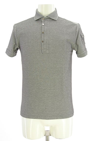 クリックで大画像表示 JOSEPH HOMME(ジョゼフオム)の古着「袖ポケット付きポロシャツ(ポロシャツ)」大画像1へ
