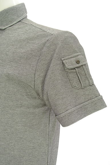 クリックで大画像表示 JOSEPH HOMME(ジョゼフオム)の古着「袖ポケット付きポロシャツ(ポロシャツ)」大画像4へ