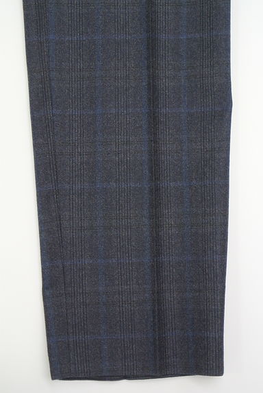 COMME CA MEN（コムサメン）の古着「チェック柄ウールテーパードパンツ（パンツ）」大画像５へ