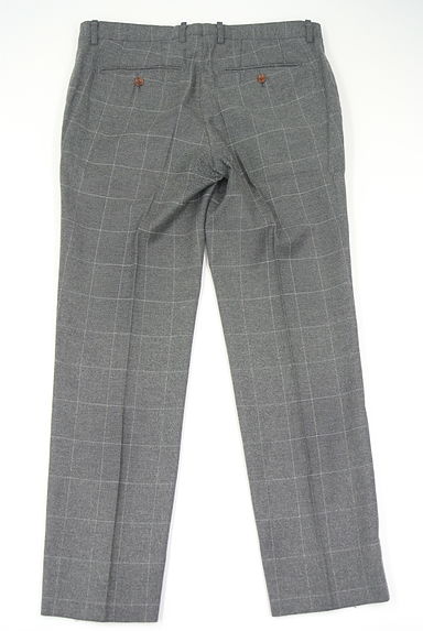 COMME CA MEN（コムサメン）の古着「チェック柄ウールテーパードパンツ（パンツ）」大画像２へ