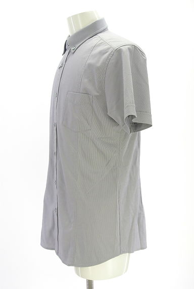 EPOCA UOMO（エポカウォモ）の古着「ストレッチラウンドヘムシャツ（カジュアルシャツ）」大画像３へ