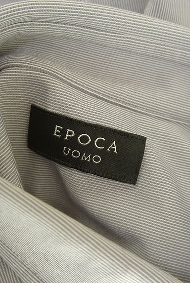 EPOCA UOMO（エポカウォモ）の古着「ストレッチラウンドヘムシャツ（カジュアルシャツ）」大画像６へ