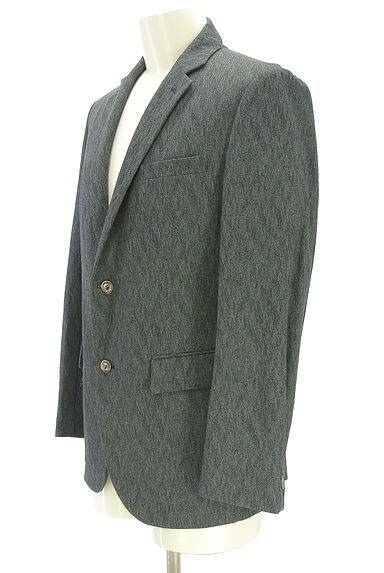 クリックで大画像表示 EPOCA UOMO(エポカウォモ)の古着「ストレッチメランジジャケット(ジャケット)」大画像3へ