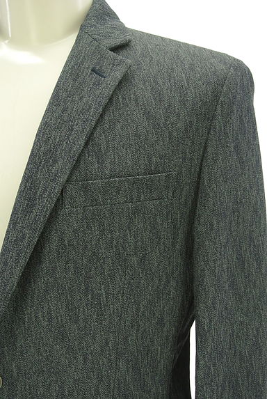 クリックで大画像表示 EPOCA UOMO(エポカウォモ)の古着「ストレッチメランジジャケット(ジャケット)」大画像4へ