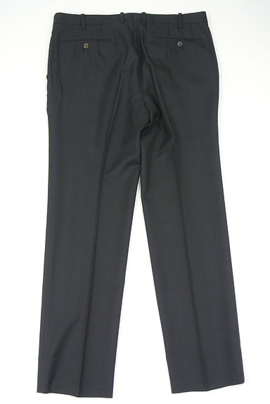 クリックで大画像表示 COMME CA MEN(コムサメン)の古着「チェック柄センタープレステーパードパンツ(パンツ)」大画像2へ