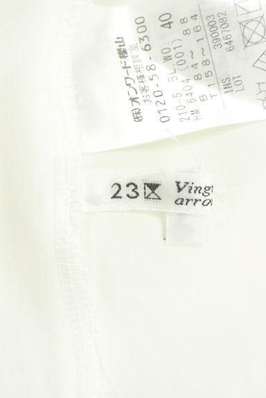 クリックで大画像表示 23区(ニジュウサンク)の古着「キーネックノースリカットソー(カットソー・プルオーバー)」大画像6へ