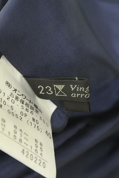 23区（ニジュウサンク）の古着「ベルト付き花柄膝丈ワンピース（キャミワンピース）」大画像６へ