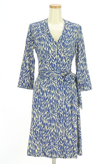 iCB（アイシービー）の古着「葉柄カシュクールワンピース（ワンピース・チュニック）」大画像１へ