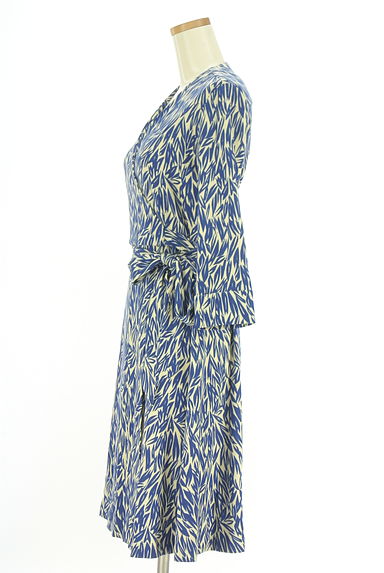 iCB（アイシービー）の古着「葉柄カシュクールワンピース（ワンピース・チュニック）」大画像３へ