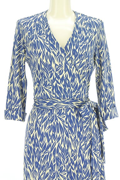 iCB（アイシービー）の古着「葉柄カシュクールワンピース（ワンピース・チュニック）」大画像４へ