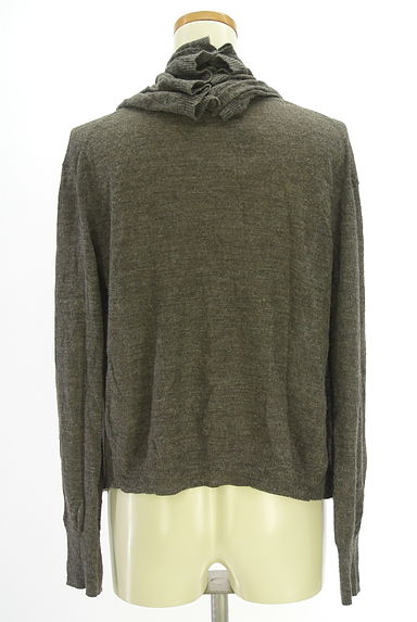 UNTITLED（アンタイトル）の古着「アルパカ混ドレープニット（カーディガン・ボレロ）」大画像２へ