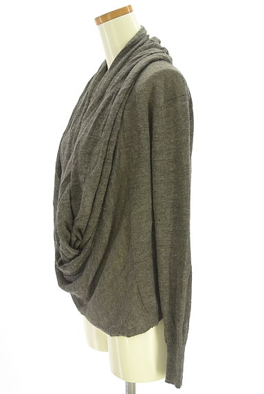 UNTITLED（アンタイトル）の古着「アルパカ混ドレープニット（カーディガン・ボレロ）」大画像３へ