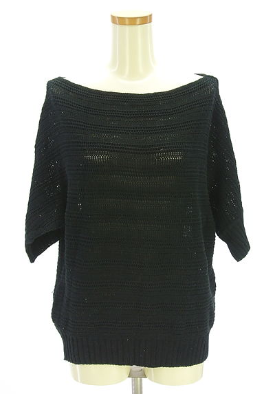 クリックで大画像表示 Reflect(リフレクト)の古着「透かし編みドルマンニット(ニット)」大画像1へ