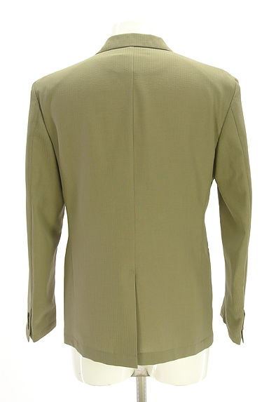 BEAUTY&YOUTH（ビューティ＆ユース）の古着「ストライプポリテーラードジャケット（ジャケット）」大画像２へ