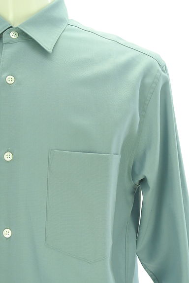 BEAUTY&YOUTH（ビューティ＆ユース）の古着「ラウンドヘムシャツ（カジュアルシャツ）」大画像４へ