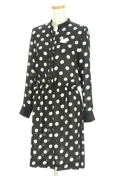 iCB（アイシービー）の古着「ドット柄シフォンワンピース（ワンピース・チュニック）」大画像４へ