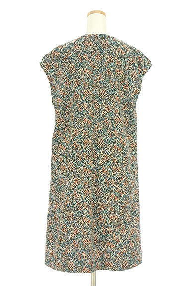 allureville（アルアバイル）の古着「深Vネック膝上ワンピース（ワンピース・チュニック）」大画像２へ