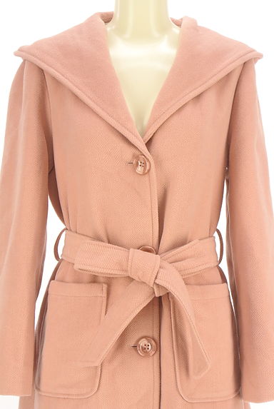 クリックで大画像表示 Lily Brown(リリーブラウン)の古着「ウールライクロングコート(コート)」大画像4へ