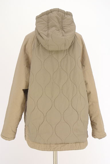 earth music&ecology（アースミュージック＆エコロジー）の古着「ラグラン切替中わたコート（ブルゾン・スタジャン）」大画像２へ