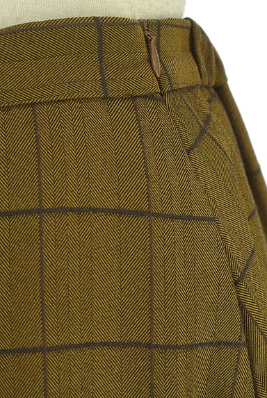 BABYLONE（バビロン）の古着「チェック柄フィッシュテールロングスカート（ロングスカート・マキシスカート）」大画像４へ