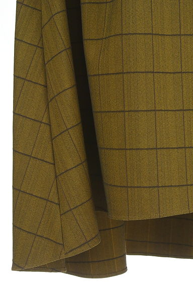 BABYLONE（バビロン）の古着「チェック柄フィッシュテールロングスカート（ロングスカート・マキシスカート）」大画像５へ