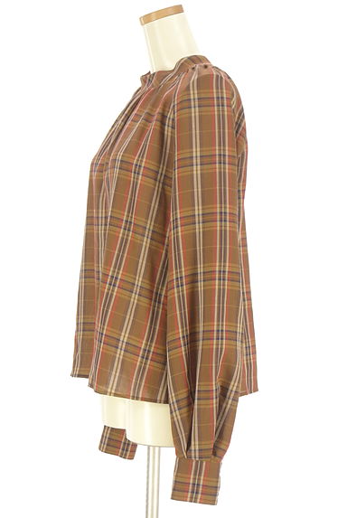 クリックで大画像表示 BABYLONE(バビロン)の古着「チェック柄カットソー(カットソー・プルオーバー)」大画像3へ