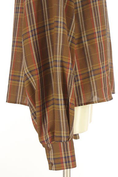 クリックで大画像表示 BABYLONE(バビロン)の古着「チェック柄カットソー(カットソー・プルオーバー)」大画像5へ