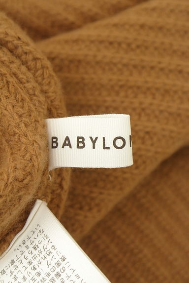 BABYLONE（バビロン）の古着「アシンメトリータートルネックニットトップス（セーター）」大画像６へ