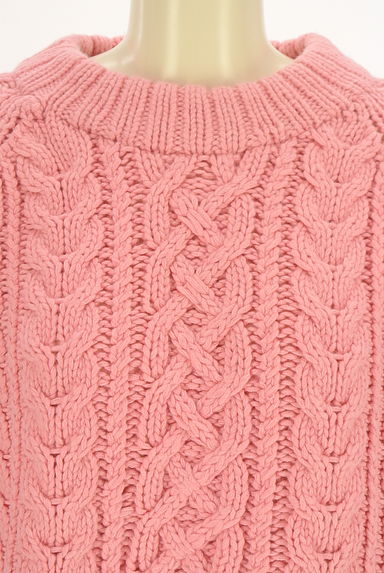 BABYLONE（バビロン）の古着「ケーブル編みニットトップス（セーター）」大画像４へ