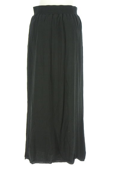 BABYLONE（バビロン）の古着「ロングニットフレアスカート（スカート）」大画像２へ