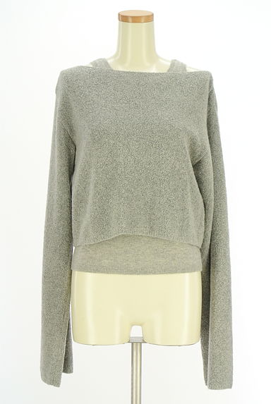 BABYLONE（バビロン）の古着「長袖ニット+ニットタンクセット（アンサンブル）」大画像１へ