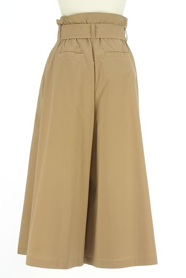 BABYLONE（バビロン）の古着「斜めタックワイドフレアパンツ（パンツ）」大画像２へ