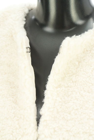 Droite lautreamont（ドロワットロートレアモン）の古着「ボアベスト（ベスト・ジレ）」大画像４へ