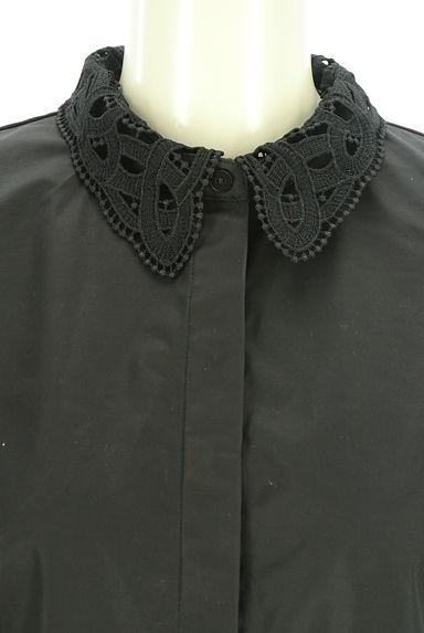 Droite lautreamont（ドロワットロートレアモン）の古着「レース付け衿ブラウス（ブラウス）」大画像４へ