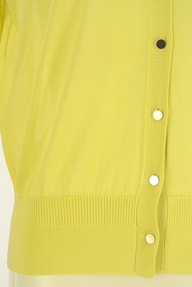 Viaggio Blu（ビアッジョブルー）の古着「七分袖薄手ニットカーディガン（カーディガン・ボレロ）」大画像４へ