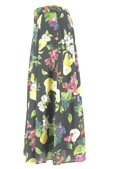 Viaggio Blu（ビアッジョブルー）の古着「フルーツ柄ロングスカート（ロングスカート・マキシスカート）」大画像３へ